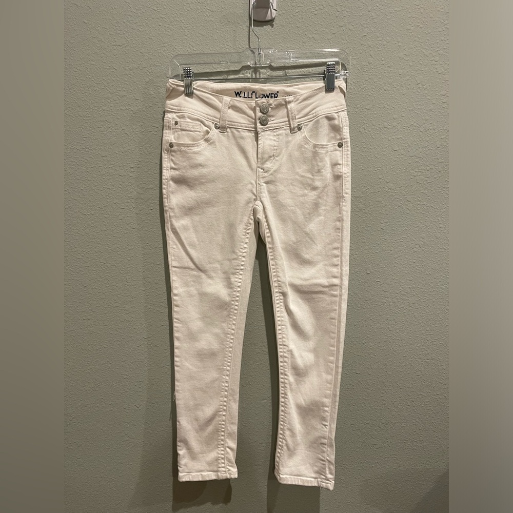 Wallflower Women's Luscious Curvy Crop Jeans size 1